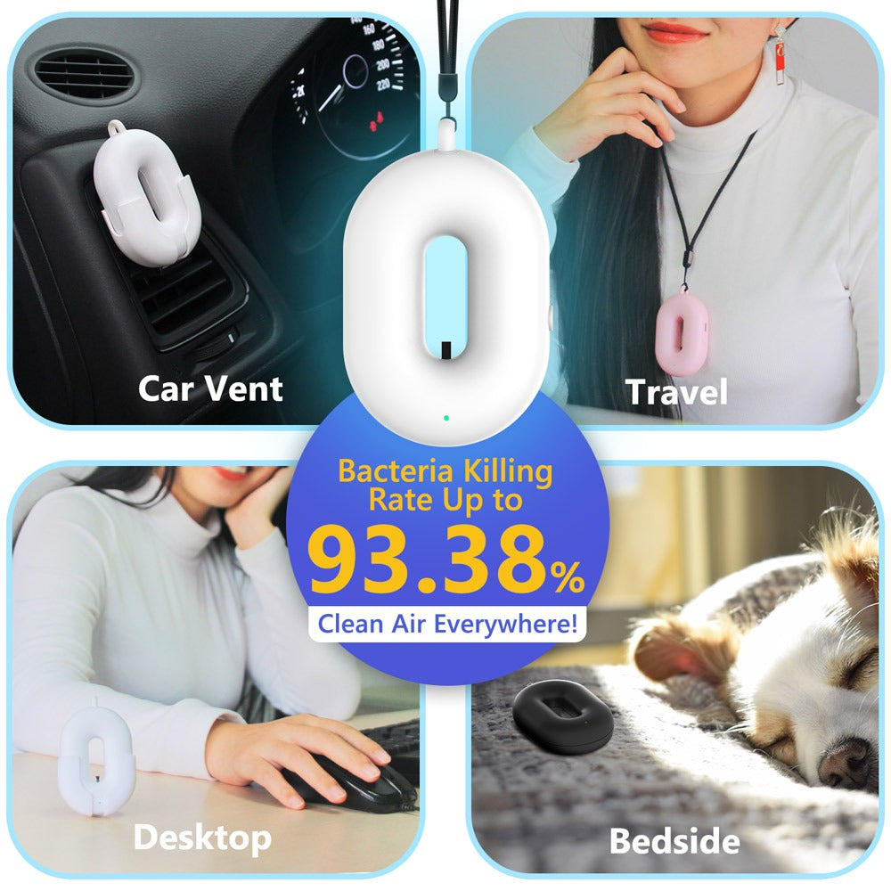 Wearable Air Purifier AT103- Black